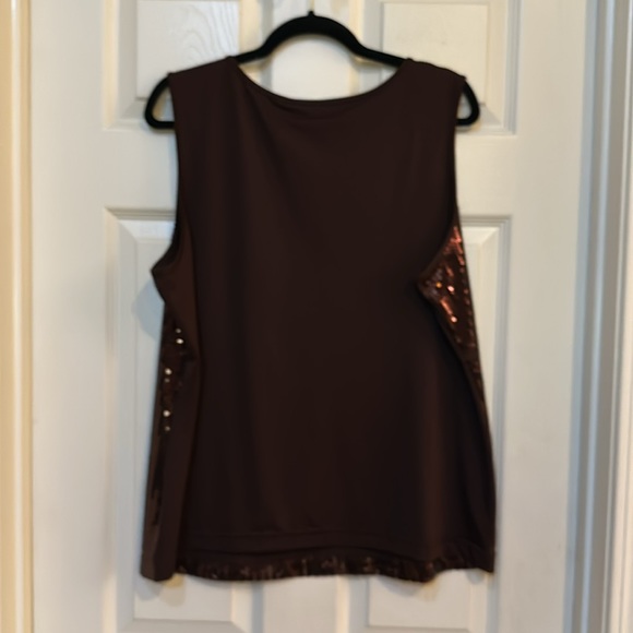 Notations Women's 2X Sequin Sleeveless Top - New w/o Tags - Picture 4 of 4